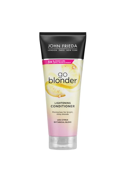 4 ADET John Frıeda Sheer Blonde Go Blonder Sarı Saçlara Özel Işıltı Veren Saç Kremi ürün görseli 1