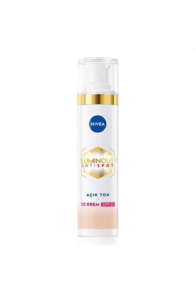 3 ADET Nivea Koyu Leke Karşıtı CC Yüz Kremi Açık Ton 40ml ürün görseli 1