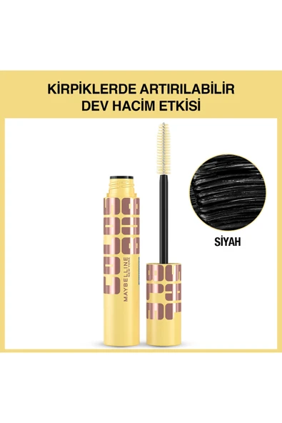 3 ADET Maybelline New York Colossal Bubble Maskara ürün görseli 1