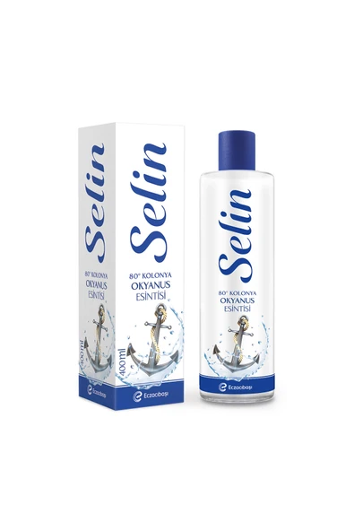 4 ADET Selin Kolonya Okyanus Esintisi Pet Şişe 400 ml ürün görseli 1