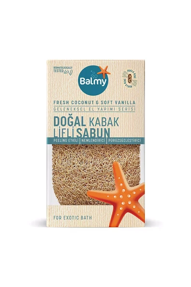 3 ADET Balmy Sabunlu Lif Fresh Coconut & Soft Vanilya ürün görseli 1