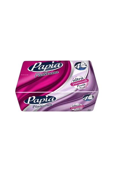 3 ADET Papia Platinum Çek Al Mendil 125 Li ürün görseli 1