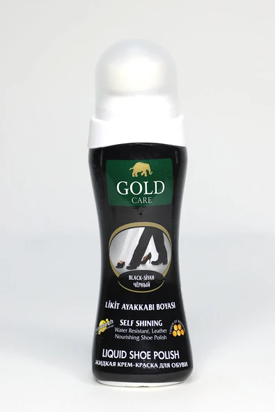 3 ADET Goldcare Ayakkabı Boyası Likit 75 ml Siyah ürün görseli 1