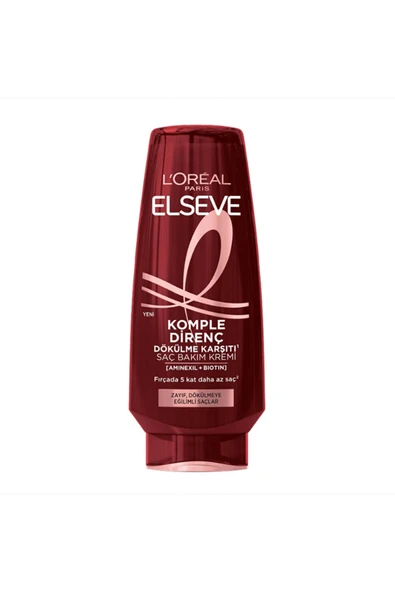 3 ADET Elseve Saç Kremi 250 ml Komple Direnç Dökülme Karşıtı ürün görseli 1