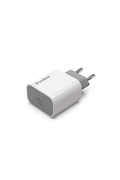 2 ADET Soultech SC224 USB-C+Type-C Sarj Aleti ürün görseli 1