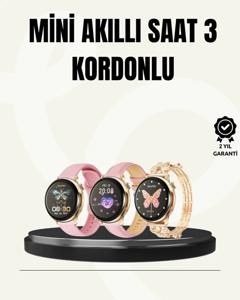 Akıllı Saat - Şık Tasarım, Uzun Pil Ömrü Ve Su Geçirmez Özellik ürün görseli 1