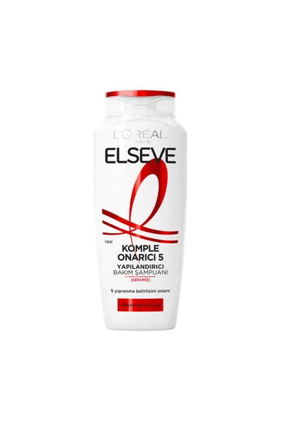 2 ADET Elseve Şampuan 300 ml Komple Onarıcı 5 Yapılandırıcı Bakım ürün görseli 1