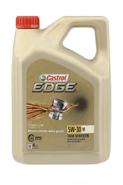 2 ADET Castrol Edge 5W-30 M Motor Yağı 4L ürün görseli 1
