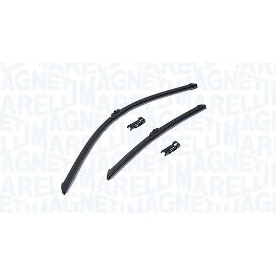 Sılecek Süpürgesı Ön Takım Swf ( 530 / 480 Mm ) (Muz Tıp) Vw Polo-Ibıza Bm 05-10 (Oem No: 6Q1955426A) ürün görseli 1