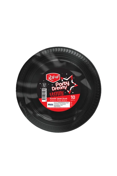 2 ADET Roll-Up Party Dreams Tabak Siyah 10'lu ürün görseli 1