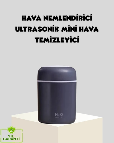 Led Işıklı Usb Nemlendirici - Sürekli Ve Aralıklı Püskürtme Modu ürün görseli 1