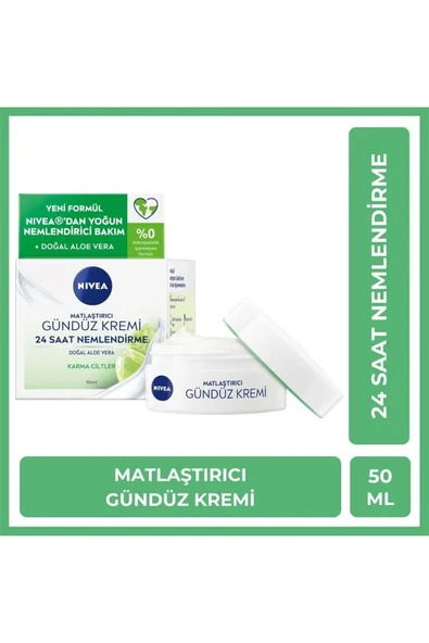 2 ADET Nivea 24 Saat Nemlendirici Krem 50 ml ürün görseli 1