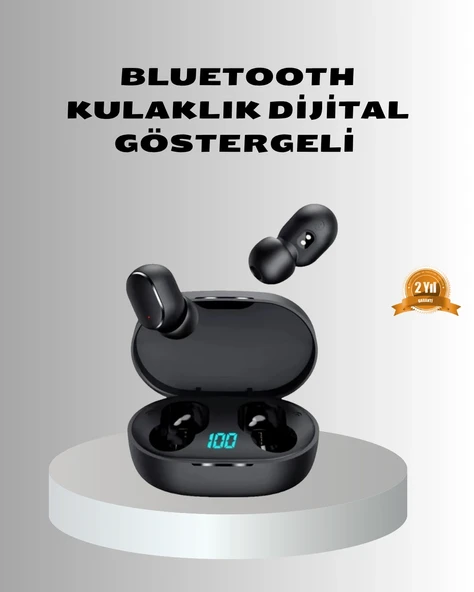 Bluetooth Kulaklık - Gürültü Önleyici, Mikrofonlu, Uzun Pil Ömürlü Kablosuz Kulaklık ürün görseli 1
