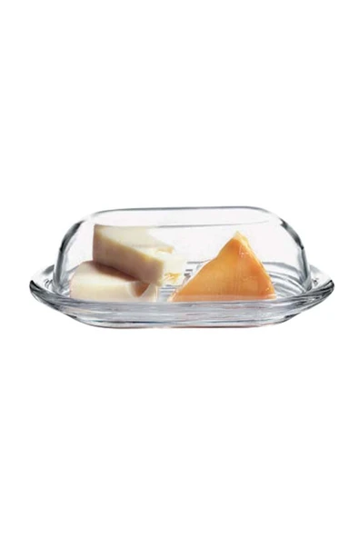 2 ADET Paşabahçe Tereyağ-Peynir Kabı 460 cc - Resim 2