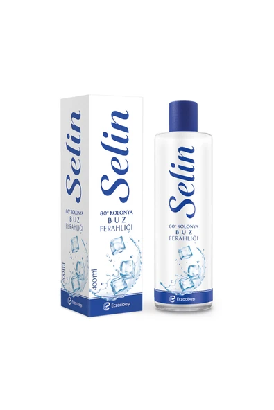 3 ADET Selin Buz Ferahlığı Kolonya Pet 400 ml ürün görseli 1