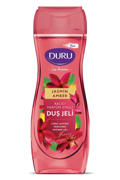 3 ADET Duru Lux Perfumes Jasmin & Amber 450 ml Duş Jeli ürün görseli 1