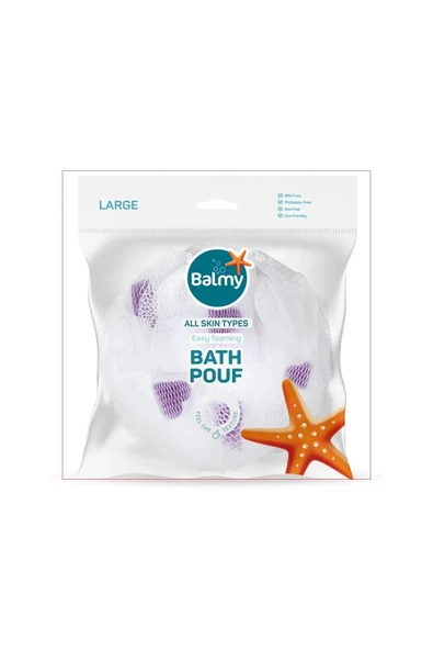 2 ADET Balmy Ponpon Banyo Lifi Large - Resim 2