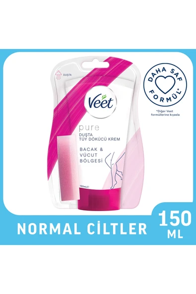 3 ADET VEET PURE DUŞTA KREM 150 ML ürün görseli 1
