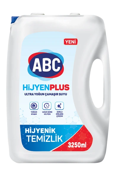 2 ADET Abc Ultra Çamaşır Suyu 3,250 l Hijyen Plus ürün görseli 1