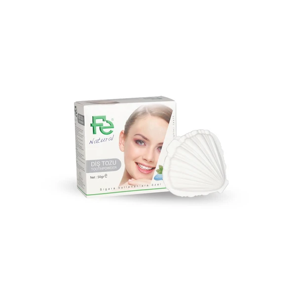 2 ADET Fe Diş Tozu Naturel 50 g ürün görseli 1