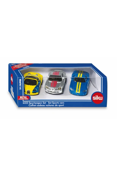 2 ADET Siku Sports Cars Set KGS-6323 ürün görseli 1