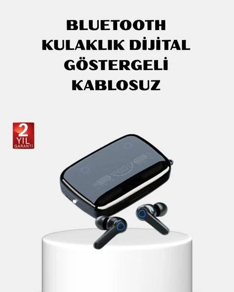 Bluetooth Kulaklık - Powerbank Özellikli, Oyun Modlu, Uzun Ömürlü Ve Şarj Kutulu ürün görseli 1