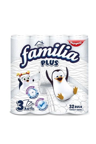 2 ADET Familia Tuvalet Kağıdı 32'li 3 Katlı ürün görseli 1