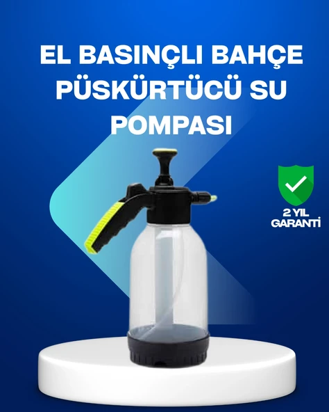 Basınçlı Manuel Köpük Pompası 2l Ayarlanabilir Sprey Başlıklı Temizlik ürün görseli 1
