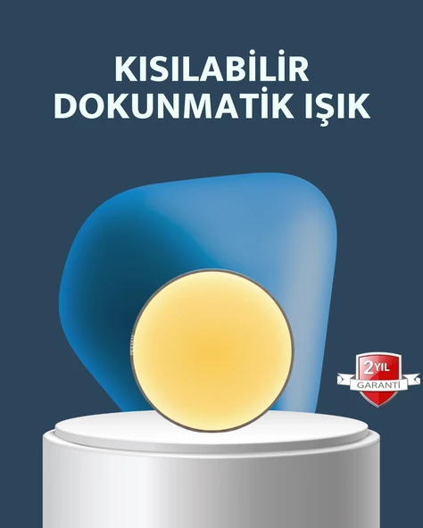 Hareket Sensörlü Usb Şarjlı Led Gece Lambası Enerji Tasarruflu ürün görseli 1