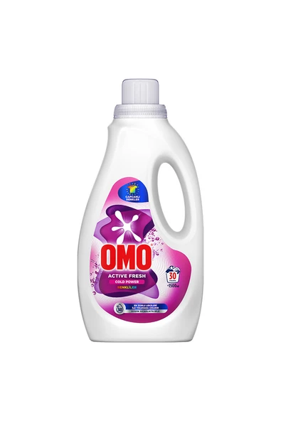 Omo Sıvı Çamaşır Deterjanı Renkliler 30 Yıkama 1500 ml ürün görseli 1