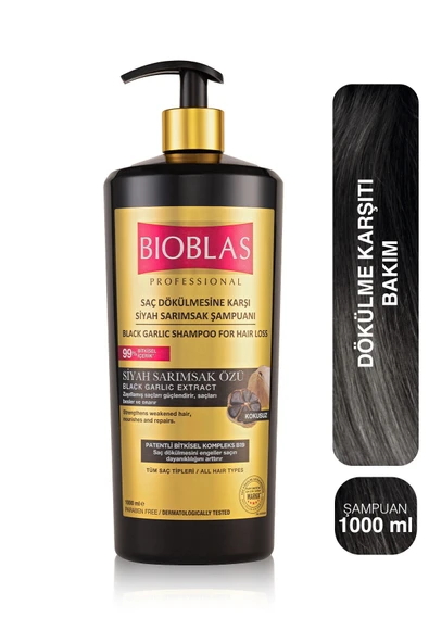 Bioblas Şampuan 1000 ml Saç Dökülmesine Karşı Siyah Sarımsak ürün görseli 1