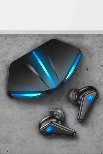 Bluetooth  Kulaklığı Led Işıklı Kablosuz Anc Özelliği - Resim 5