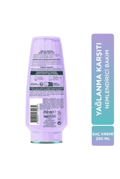 Elseve Saç Kremi 250 ml Hyaluron Pure - Resim 2