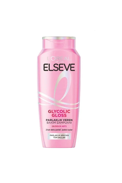 3 ADET Elseve Glycolic Gloss Parlaklık Veren Bakım Şampuanı 300ml ürün görseli 1