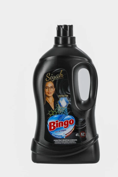 Bingo Sıvı Bakım Deterjanı Siyahlar 67 Yıkama 4000 ml ürün görseli 1