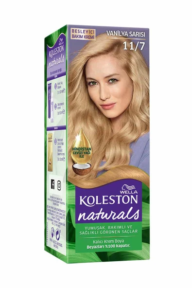 Koleston Naturals Saç Boyası Maxi Vanilya Sarısı 11/7 ürün görseli 1