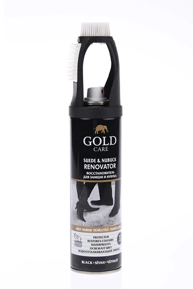 Goldcare Ayakkabı Boyası Sprey Nubuk 200 ml Siyah ürün görseli 1