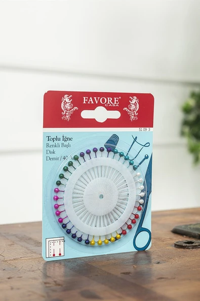 Disk Başlı Toplu İğne - Resim 2