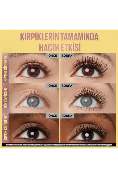 Maybelline New York Colossal Bubble Maskara - Resim 2