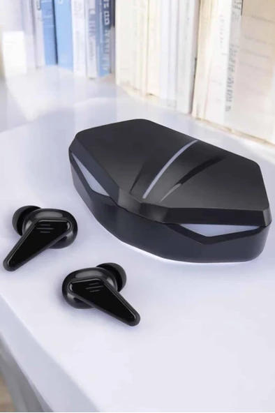 Bluetooth  Kulaklığı Led Işıklı Kablosuz Anc Özelliği - Resim 4