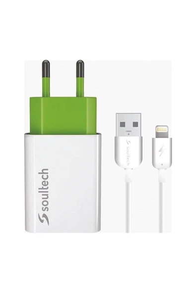 Soultech DC112B Comfort 2.1 mAh Iphone Seyahat Şarj Seti ürün görseli 1