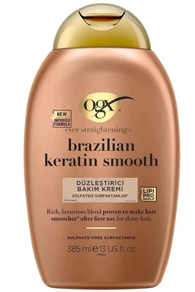 2 ADET Ogx Brazilian Keratin Saç Kremi 385 ml ürün görseli 1