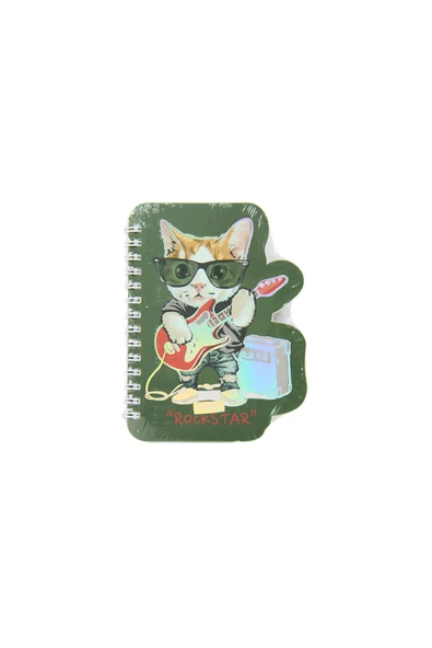 4 ADET   Lilamor Cute Crazy Animal Spr. Defter 10,5x14,5 ürün görseli 1