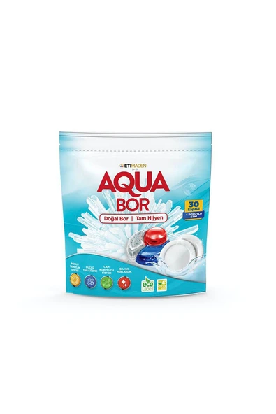 4 ADET   Boron Aqua Bor Bulaşık Makinası Kapsülü 30 Lu ürün görseli 1