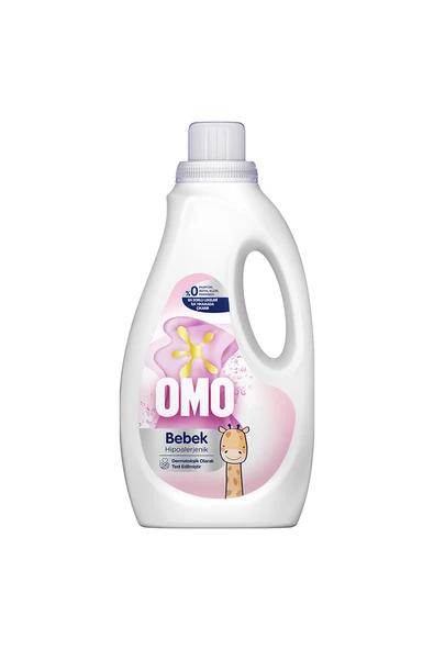 4 ADET   Omo Hipoalerjenik Bebek Sıvı Çamaşır Deterjanı 1500 ml ürün görseli 1