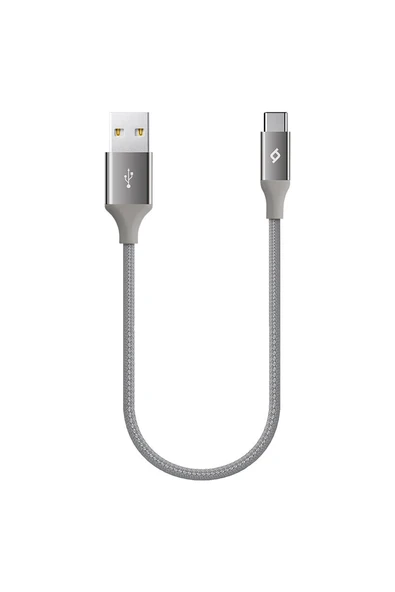 4 ADET   ttec 2DK26UG AlumiCable Mini Type-C Şarj Kablosu 30cm - Uzay Grisi ürün görseli 1