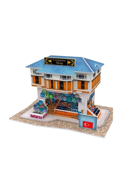 4 ADET   Türk Seramik Mağazası 3D Puzzle ürün görseli 1