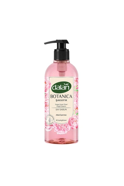 4 ADET   Dalan Sıvı Sabun Botanica Şakayık 500 ml ürün görseli 1