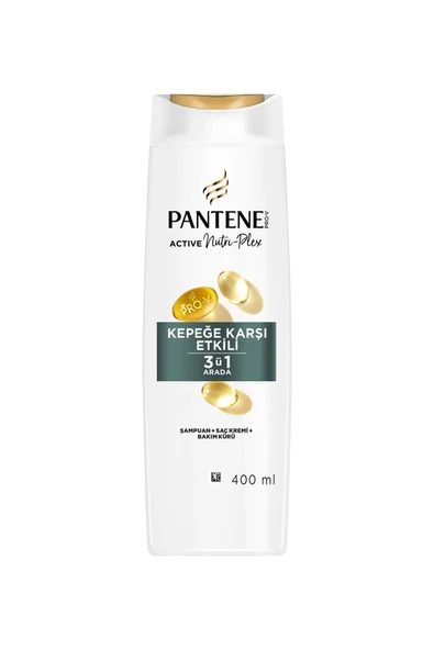 4 ADET   Pantene Kepeğe Krşı Etkili 3+1 400 ml Şampuan ürün görseli 1