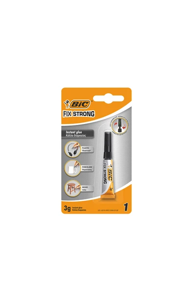 4 ADET   BIC Fix Strong Japon Yapıştırıcısı 3 Gr ürün görseli 1